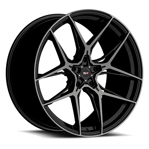 Savini SVF05 Gloss Black Double Dark Tint - Part Number SVF05-20110000D1557-5x5-ET40 Savini SVF05 Gloss Black Double Dark Tint Photo