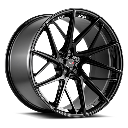 Savini SVF06 Gloss Black - Part Number SVF06-20110000B1557-5x112-ET45 Savini SVF06 Gloss Black Photo