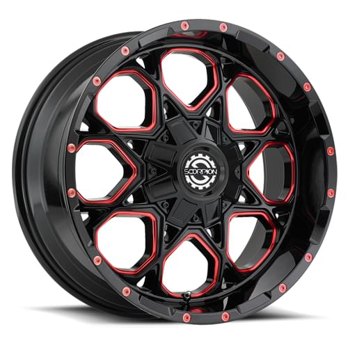 Scorpion SC-10 Red Milled - Part Number SC10-201261351397-44RML Scorpion SC-10 Red Milled Photo