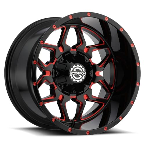 Scorpion SC-16 Red Milled - Part Number SC16-20128165-44RML Scorpion SC-16 Red Milled Photo
