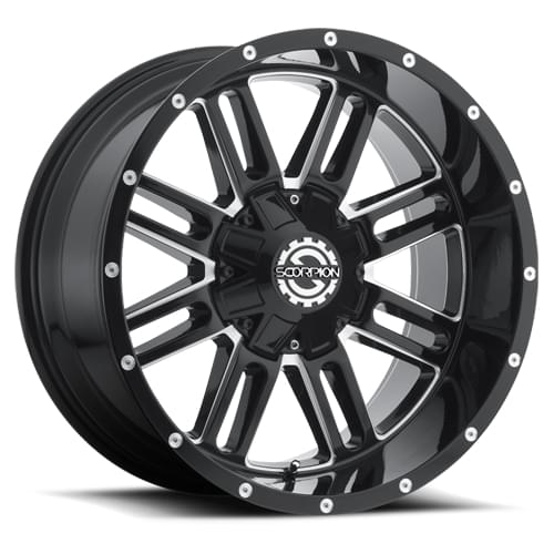Scorpion SC-18 Black Milled - Part Number SC18-1891261351397+12ML Scorpion SC-18 Black Milled Photo