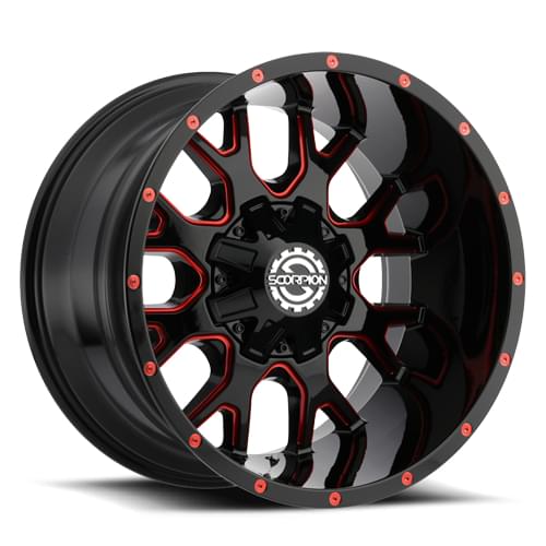 Scorpion SC-19 Red Milled - Part Number SC19-20098165+12RML Scorpion SC-19 Red Milled Photo