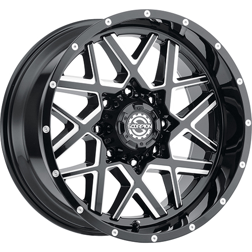 Scorpion SC-28 Black Milled - Part Number SC28-2212865-ML Scorpion SC-28 Black Milled Photo
