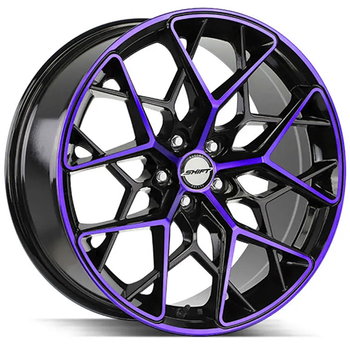 Shift Piston H35 Gloss Black W/ Purple Machined Face - Part Number H35052035GBMP Shift Piston H35 Gloss Black W/ Purple Machined Face Photo