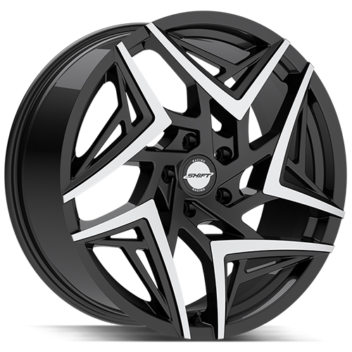 Shift Valve H36 Gloss Black W/ Machined Tips - Part Number H3688550035GBMT Shift Valve H36 Gloss Black W/ Machined Tips Photo