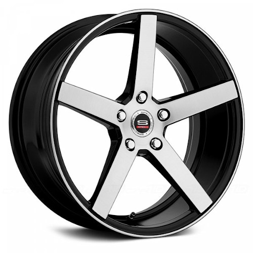 Spec-1 SP-36 Gloss Black Brushed - Part Number SP3618801638BGB Spec-1 SP-36 Gloss Black Brushed Photo
