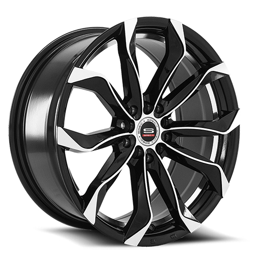 Spec-1 SP-44 Gloss Black Machined - Part Number SP4418852340GBM Spec-1 SP-44 Gloss Black Machined Photo