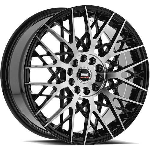 Spec-1 SP-53 Gloss Black Machined - Part Number SP-5320853838GBM Spec-1 SP-53 Gloss Black Machined Photo