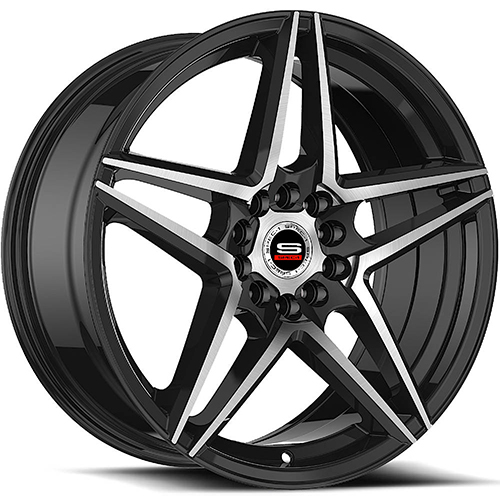Spec-1 SP-54 Gloss Black Machined - Part Number SP-5418803838GBM Spec-1 SP-54 Gloss Black Machined Photo