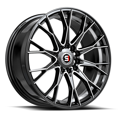 Spec-1 SP-59 Gloss Black Machined With Machined Undercut - Part Number SP-5917752342BMU Spec-1 SP-59 Gloss Black Machined With Machined Undercut Photo