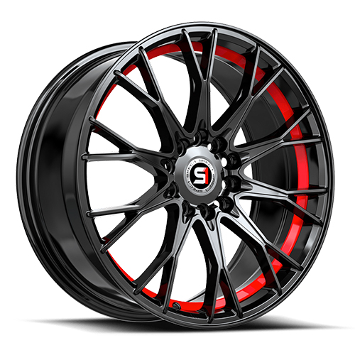 Spec-1 SP-59 Gloss Black With Red Undercut - Part Number SP-5917752842GBRU Spec-1 SP-59 Gloss Black With Red Undercut Photo