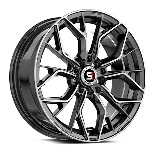 Spec-1 SP-76 Gloss Black Machined - Part Number SP-76146920BM Spec-1 SP-76 Gloss Black Machined Photo