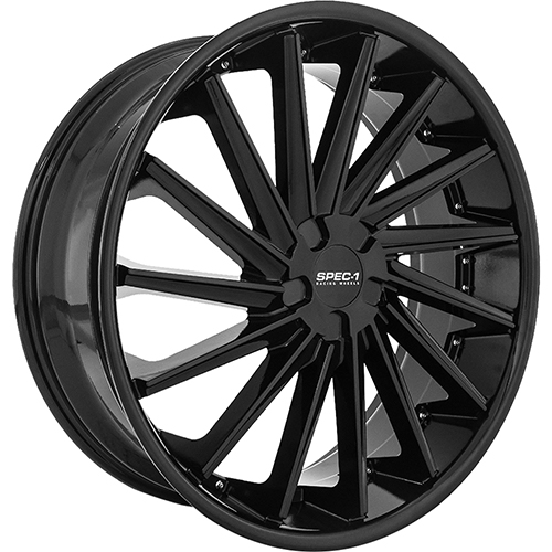 Spec-1 SPL-004 Gloss Black - Part Number SPL00424904035GB-DT 5X1143 Spec-1 SPL-004 Gloss Black Photo