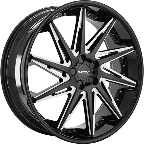 Spec-1 SPL-005 Black Milled - Part Number SPL00524901715GBML Spec-1 SPL-005 Black Milled Photo