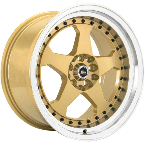 Spec-1 SPT-21 Gold Machined Lip - Part Number SPT2117902325GML Spec-1 SPT-21 Gold Machined Lip Photo