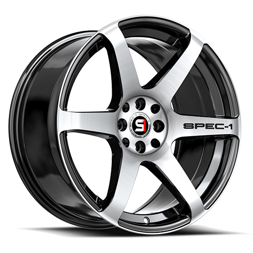 Spec-1 SPT-32 Gloss Black Machined - Part Number SPT-321892338BM Spec-1 SPT-32 Gloss Black Machined Photo