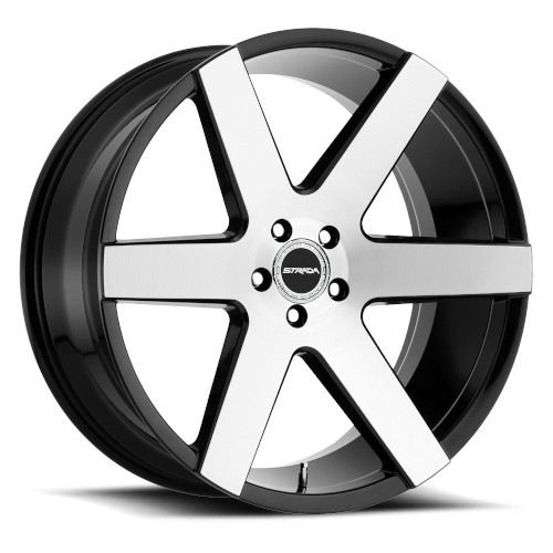 Strada Coda S60 Gloss Black Machined - Part Number S60652025GBM Strada Coda S60 Gloss Black Machined Photo