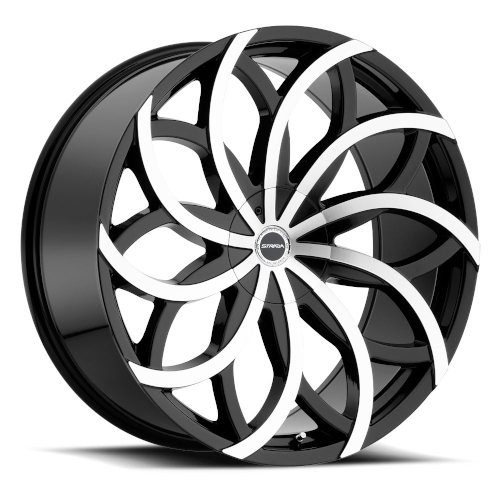 Strada Huracan S61 Gloss Black Machined - Part Number S61460730GBM Strada Huracan S61 Gloss Black Machined Photo