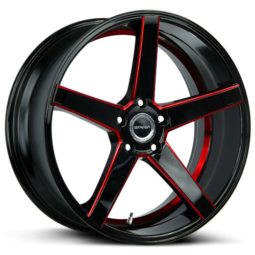 Strada Perfetto S35 Gloss Black Candy Red M - Part Number S35251515DGBMLRS Strada Perfetto S35 Gloss Black Candy Red M Photo