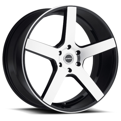 Strada Perfetto S35 Gloss Black Machined - Part Number S35851440GBM Strada Perfetto S35 Gloss Black Machined Photo