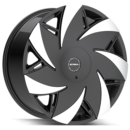 Strada Turbina S67 Gloss Black W/ Machined Tips - Part Number S6729051335GBMT Strada Turbina S67 Gloss Black W/ Machined Tips Photo