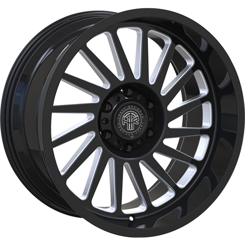 Thret Offroad Omega 902 Gloss Black Milled - Part Number 902AD-2010U-21 Thret Offroad Omega 902 Gloss Black Milled Photo