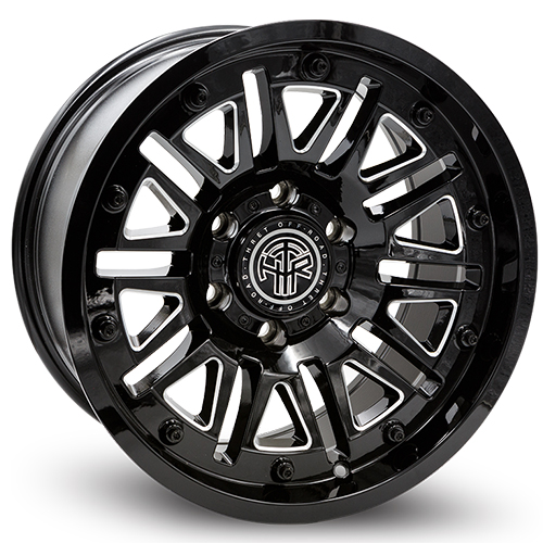 Thret Offroad Storm 701 Gloss Black Milled - Part Number 701AD-2090T-12 Thret Offroad Storm 701 Gloss Black Milled Photo