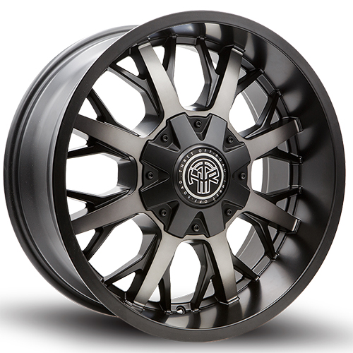 Thret Offroad Vulcan 801 Satin Black W/ Dark Tint - Part Number 801GH-1790VW0 Thret Offroad Vulcan 801 Satin Black W/ Dark Tint Photo
