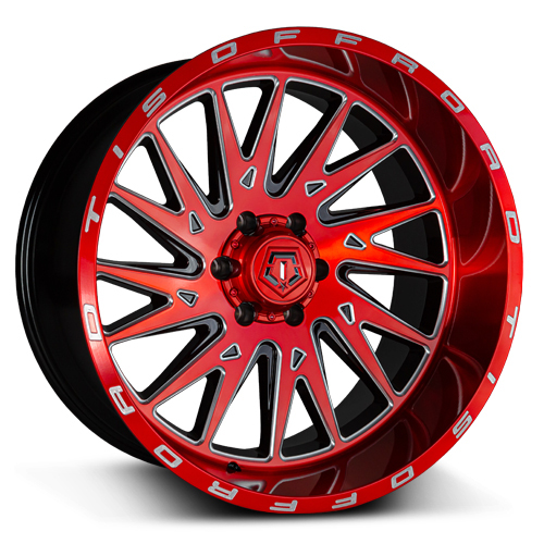 TIS Offroad 547 Red Tint Milled - Part Number 547RTM-2126344 TIS Offroad 547 Red Tint Milled Photo