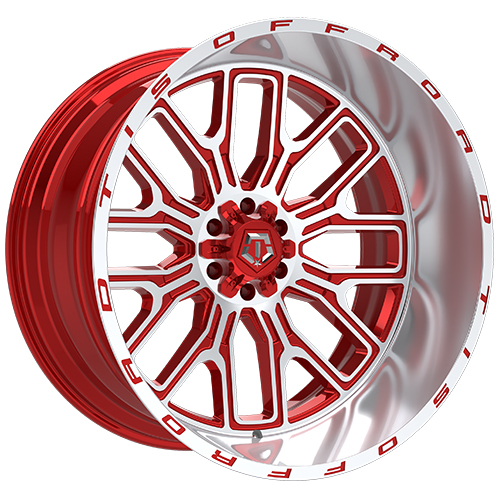 TIS Offroad 560MRL Gloss Red Machined - Part Number 560MRL-2100519 TIS Offroad 560MRL Gloss Red Machined Photo
