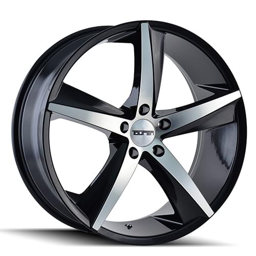 Touren TR72 3272 Gloss Black Machined - Part Number 3272-8865B35 Touren TR72 3272 Gloss Black Machined Photo