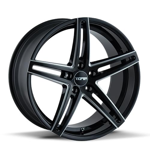 Touren TR73 3273 Gloss Black Milled - Part Number 3273-8865B35 Touren TR73 3273 Gloss Black Milled Photo