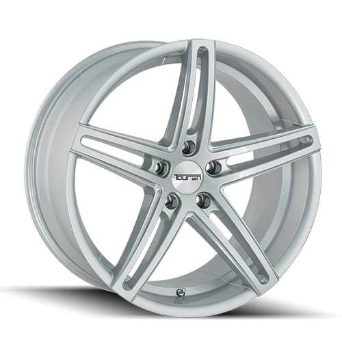 Touren TR73 3273 Gloss Silver Milled - Part Number 3273-2145S40 Touren TR73 3273 Gloss Silver Milled Photo