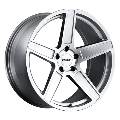 TSW Ascent Matte Silver - Part Number 1985ASC435108S72 TSW Ascent Matte Silver Photo