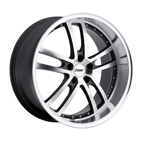 TSW Brooklands Gunmetal W/ Mirror Cut Face & Lip - Part Number 1880CAD455112B72 TSW Brooklands Gunmetal W/ Mirror Cut Face & Lip Photo