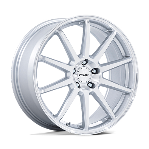 TSW Canard TW004 Gloss Silver With Machined Face - Part Number TW004SD19051225 TSW Canard TW004 Gloss Silver With Machined Face Photo