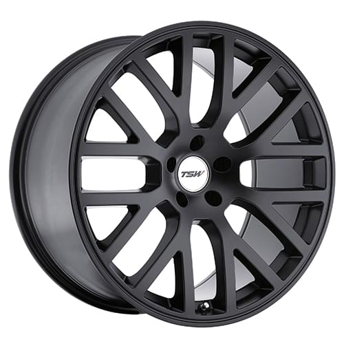 TSW Donington Matte Black - Part Number 2085DON155114M76 TSW Donington Matte Black Photo