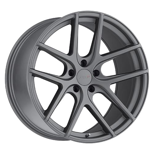 TSW Geneva Matte Gunmetal - Part Number 1905GNV275120G76 TSW Geneva Matte Gunmetal Photo