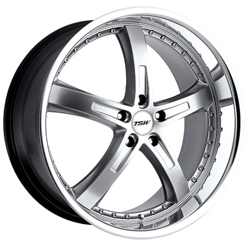 TSW Jarama Hyper Silver W/ Mirror Lip - Part Number 1780JAR355120S76 TSW Jarama Hyper Silver W/ Mirror Lip Photo