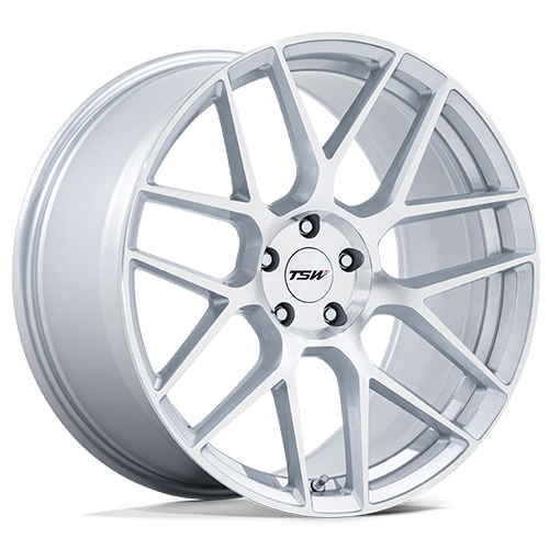 TSW Lasarthe TW002 Gloss Silver Machined - Part Number TW002SD17804540 TSW Lasarthe TW002 Gloss Silver Machined Photo