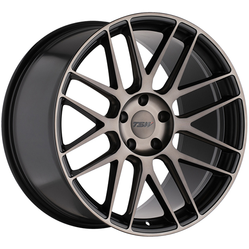 TSW Nord Gloss Black W/ Machined Dark Tint - Part Number 1985NRD355114F76 TSW Nord Gloss Black W/ Machined Dark Tint Photo