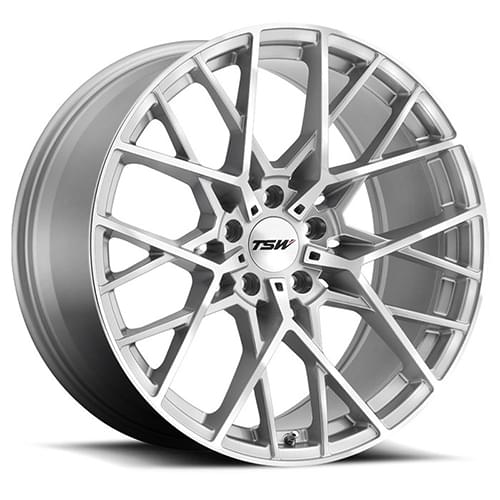 TSW Sebring Silver W/ Mirror Cut Face - Part Number 2290SEB205120S76 TSW Sebring Silver W/ Mirror Cut Face Photo