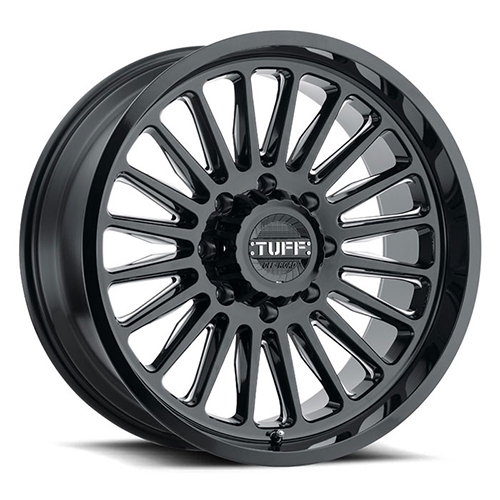 Tuff T5A Gloss Black Milled - Part Number 2010T5A-96140B12 Tuff T5A Gloss Black Milled Photo