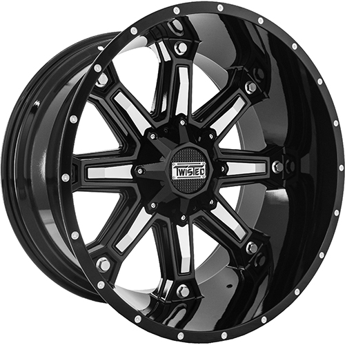Twisted Offroad Wraith T-23 Black Machined - Part Number T-23201051397150-24GBM Twisted Offroad Wraith T-23 Black Machined Photo