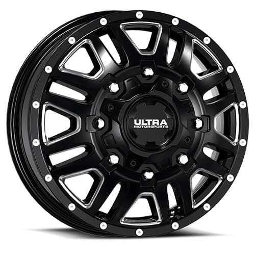 Ultra Hunter Front 003 Black Milled - Part Number 003-6670FBM Ultra Hunter Front 003 Black Milled Photo