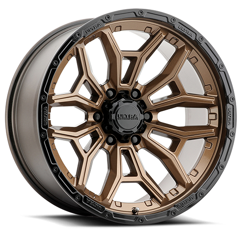 Ultra Warmonger 6 126BZ Bright Bronze W/ Gloss Black Lip & Clear Coat - Part Number 126-2983BZ+18 Ultra Warmonger 6 126BZ Bright Bronze W/ Gloss Black Lip & Clear Coat Photo