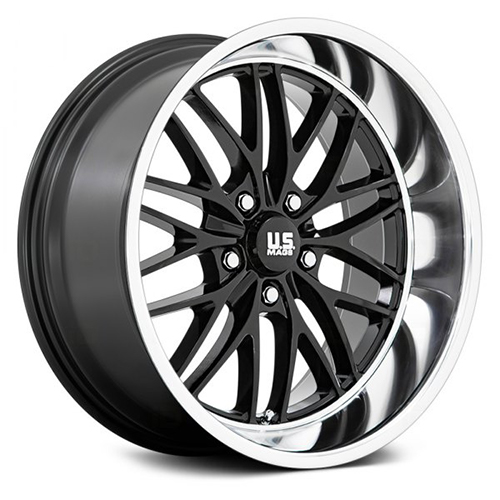 US Mags Santa Cruz Gloss Black W/ Diamond Cut Lip - Part Number U13820856150 US Mags Santa Cruz Gloss Black W/ Diamond Cut Lip Photo