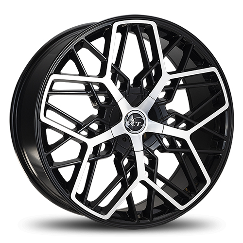 VCT Phoenix Black W/ Machined Spokes - Part Number PHX-208550814+40BM VCT Phoenix Black W/ Machined Spokes Photo