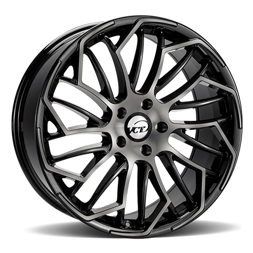 VCT Slider Black W/ Machined Tinted Face - Part Number SLD-2085515+40TBM VCT Slider Black W/ Machined Tinted Face Photo