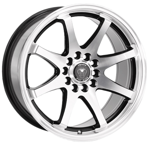 Venom Venom 35 Gloss Black With Machined Face - Part Number VEN351785112114+31B-A2 Venom Venom 35 Gloss Black With Machined Face Photo